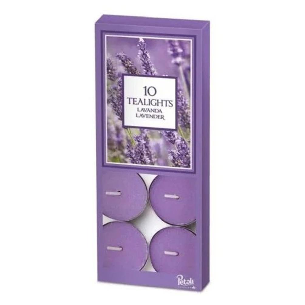 Petali Lavender Tealights (Pack of 10) £1.18